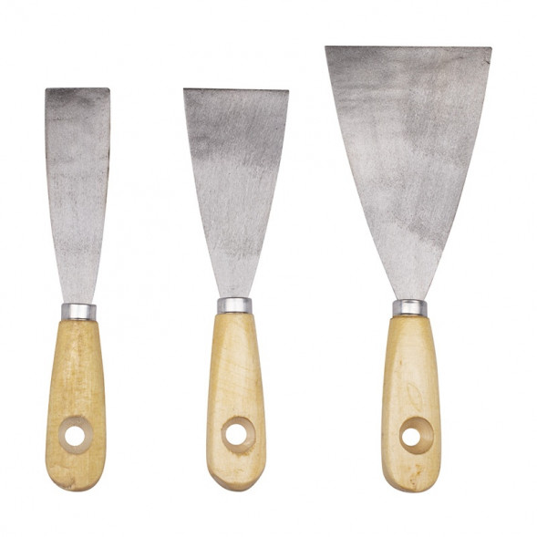 Набор шпателей Biber 35110 25, 50, 75 мм (набор 3 шт.)