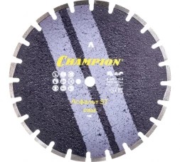 Диск алмазный CHAMPION C1623 ST Асфальт Asphafight, 400х25,4х10 мм 