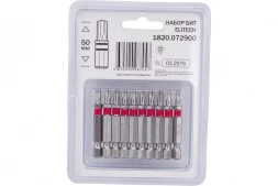 Набор бит Elitech 1820.072900