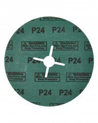 Круг фибровый шлифовальный для УШМ, P24, 180x22мм, 5шт Elitech 1820.168400