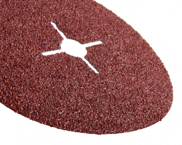 Круг фибровый шлифовальный для УШМ, P24, 180x22мм, 5шт Elitech 1820.168400