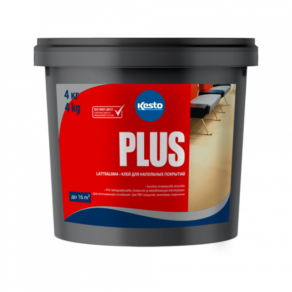 Клей для напольных покрытий Kesto Plus 4 кг