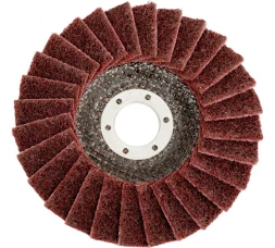 Диск лепестковый полировочный Makita B-40808, 125x22.23 мм, стекловолокно, угловой (средняя полировка) 