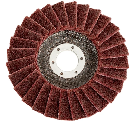 Диск лепестковый полировочный Makita B-40808, 125x22.23 мм, стекловолокно, угловой (средняя полировка) 