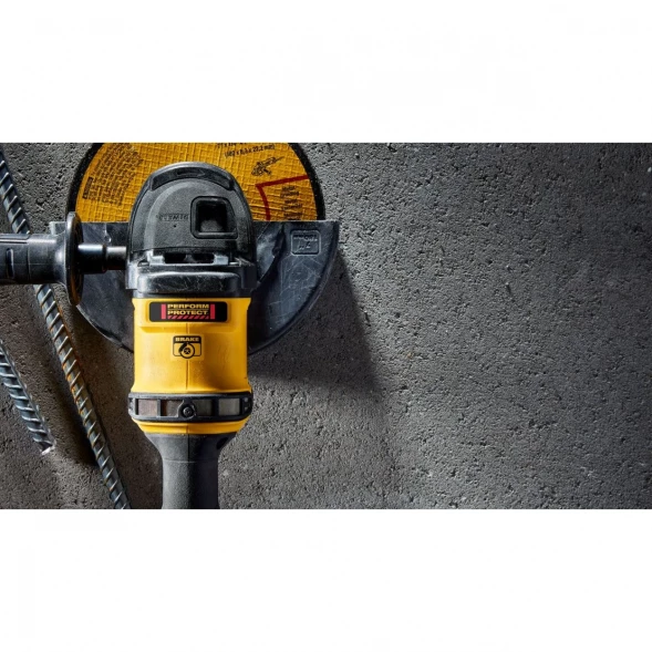 Угловая шлифмашина аккумуляторная DEWALT DCG440N, 54 В, 180 мм, 6500 об/мин, без АКБ и ЗУ (DCG440N-XJ)
