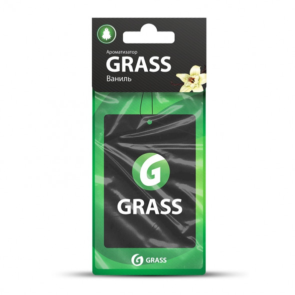 Ароматизатор картонный Grass, ваниль