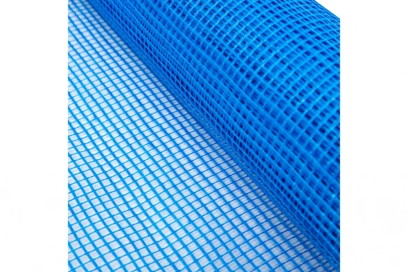 Сетка фасадная Polinet 5х5 мм, 1х10 м, 160 гр/м2