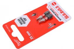 Бита Milwaukee SHOCKWAVE (SL 0.8x5.5, 25 мм, 2 шт.) 