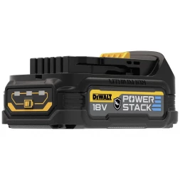 Аккумулятор DEWALT POWERSTACK DCBP034G, маслостойкий, Li-Ion, 18 В, 1.7 Ач (DCBP034G-XJ)