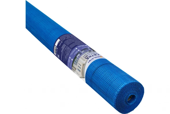 Сетка фасадная Polinet 5х5 мм, 1х20 м, 160 гр/м2 