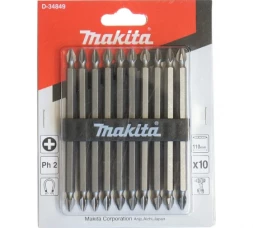 Насадка Makita D-34849 Ph2, 110 мм, 10 шт 