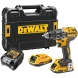 Дрель-шуруповерт аккумуляторный DEWALT DCD791D2, 18 В, 2000 об/мин, с 2 АКБ 2 Ач и ЗУ, в кейсе TSTAK 