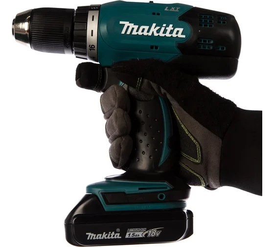 Дрель-шуруповерт аккумуляторная Makita LXT DDF453SYE
