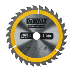 Диск пильный по дереву DEWALT CONSTRUCTION DT1935 , 165х20х1.5 мм 