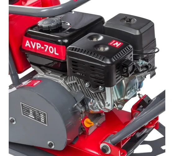 Виброплита бензиновая AYGER AVP-70L (Марка двигателя Loncin) 