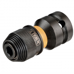Адаптер для ударного гайковерта внешний квадрат DEWALT DT7508, 1/2 дюйма, – внутренний шестигранник 1/4 дюйма