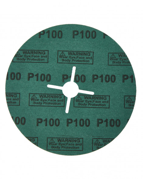 Круг фибровый шлифовальный для УШМ, P100, 180x22мм, 5шт Elitech 1820.168800