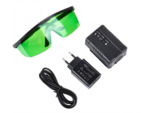 Нивелир лазерный ELITECH ПЛ 10-4В-ЗЕЛ 