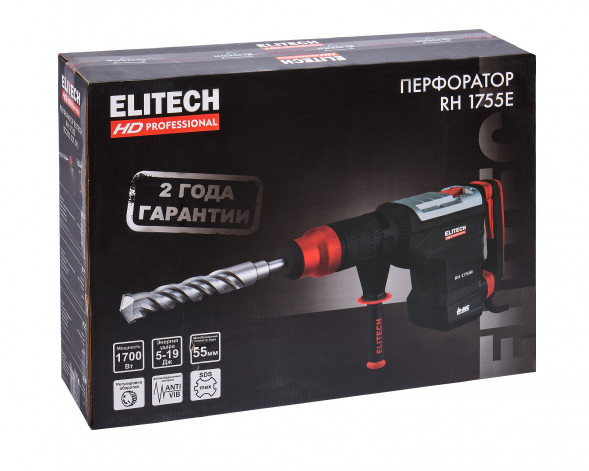 Перфоратор Elitech HD RH 1755E (E2205.021.01) 