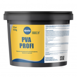 Профессиональный клей для дерева, бумаги и картона на основе ПВА Kesto PVA Profi, 15 кг