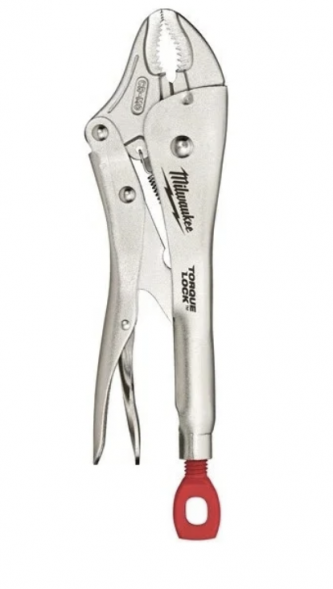 Ручной зажим Milwaukee 10” TORQUE LOCK закругленные губки 