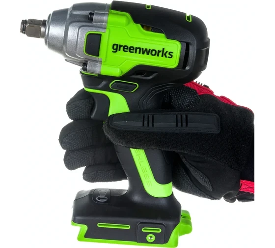 Гайковерт ударный бесщеточный аккумуляторный 24V Greenworks GD24IW400
