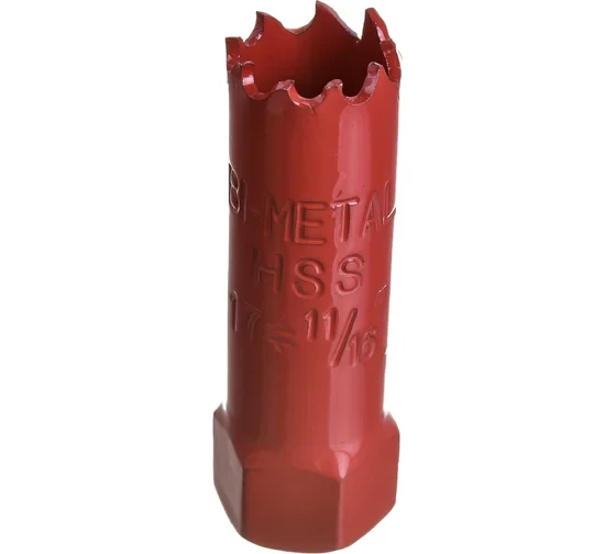 Коронка пильная биметаллическая 17 мм Elitech 1820.059200