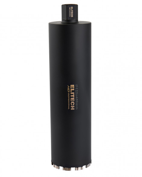 Коронка для алмазного бурения 122х450 мм HD Elitech 1110.012100
