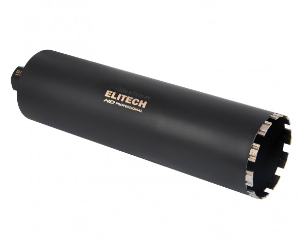 Коронка для алмазного бурения 122х450 мм HD Elitech 1110.012100