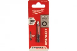 Бита Milwaukee SHOCKWAVE (TX15; 50 мм) 