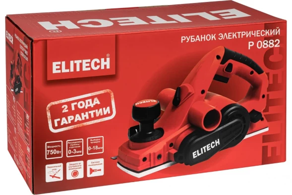 Рубанок Elitech Р 0882 (E2209.005.00) 