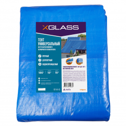 Тент полиэтиленовый Xglass 180, 15х15 м, 180 гр/м2