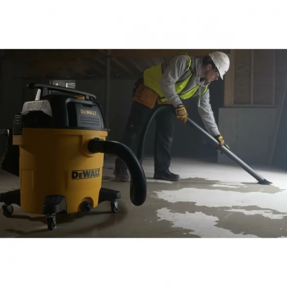 Строительный пылесос DEWALT DXV23PLPTA, 1150 Вт, 23 л