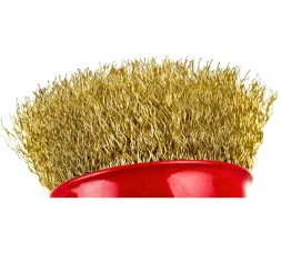 Щетка чашечная (75 мм; М14; латунированная волнистая 0.35 мм) для УШМ Elitech 1820.073900