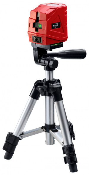 Нивелир лазерный Elitech ПЛ 4К-ЗЕЛ