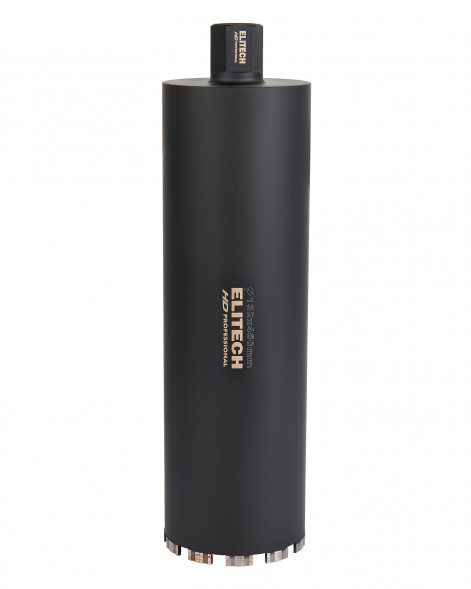 Коронка для алмазного бурения 132х450 мм HD Elitech 1110.012200