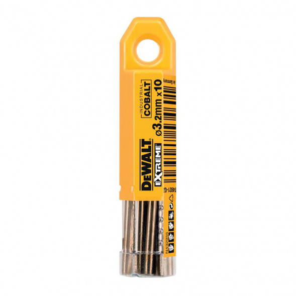 Сверло по металлу DEWALT DT4923, COBALT 5%, 3.5x70x39 мм, 10 шт. (DT4923-QZ)