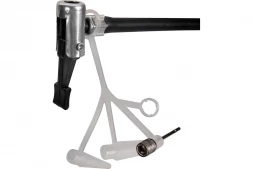 Ножной насос с манометром одинарный AUTOVIRAZH