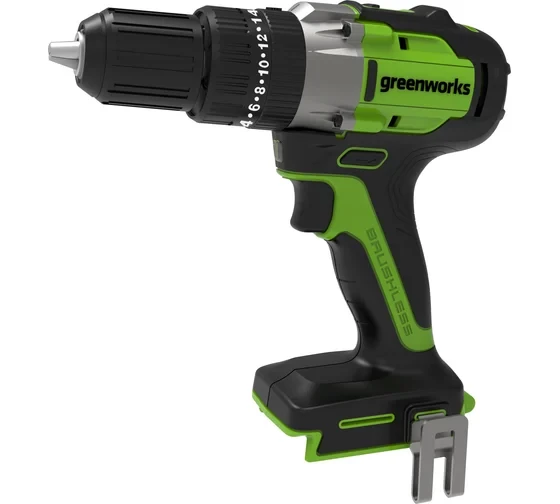 Шуруповерт аккумуляторный Ударный 24V Greenworks GD24DD60