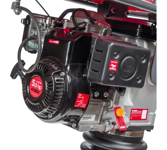 Вибротрамбовка AYGER AVR-80L бензиновая (Марка двигателя Loncin) 