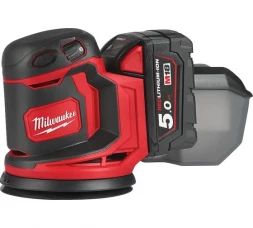 Эксцентриковая шлифмашина аккумуляторная Milwaukee M18 BOS125-502B 