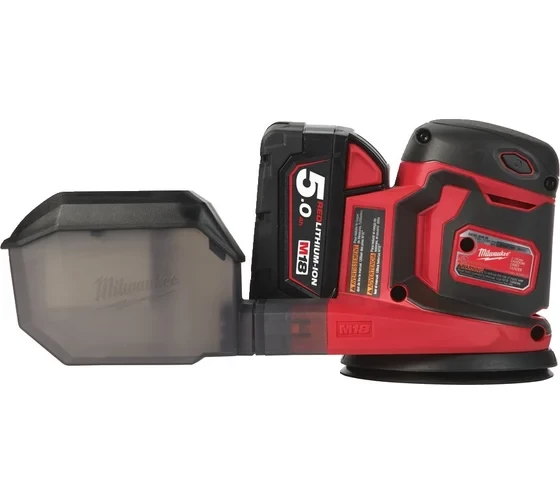 Эксцентриковая шлифмашина аккумуляторная Milwaukee M18 BOS125-502B 