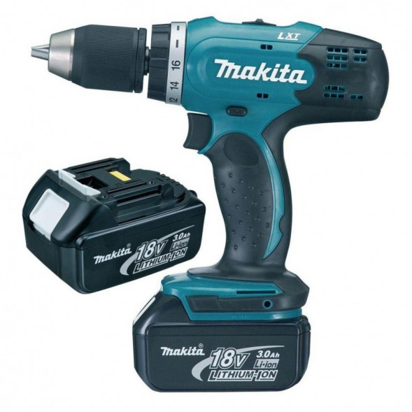 Дрель-шуруповерт аккумуляторный Makita LXT DDF453RFE