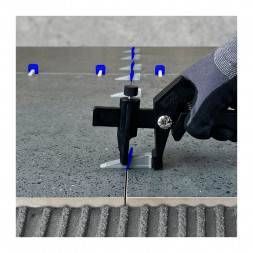 Зажим СВП для гранитной и мраморной плитки высотой 12-22 мм TLS-Profi 1 мм (100 шт.)
