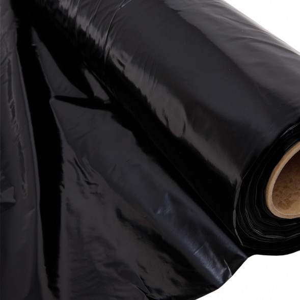 Пленка полиэтиленовая ПВД черная 1 сорт Xglass 3х100м, 80 мкм