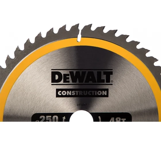Диск пильный по дереву DEWALT CONSTRUCTION DT1957, 250х30х2 мм 
