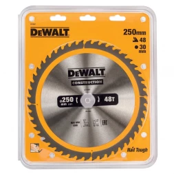 Диск пильный по дереву DEWALT CONSTRUCTION DT1957, 250х30х2 мм 