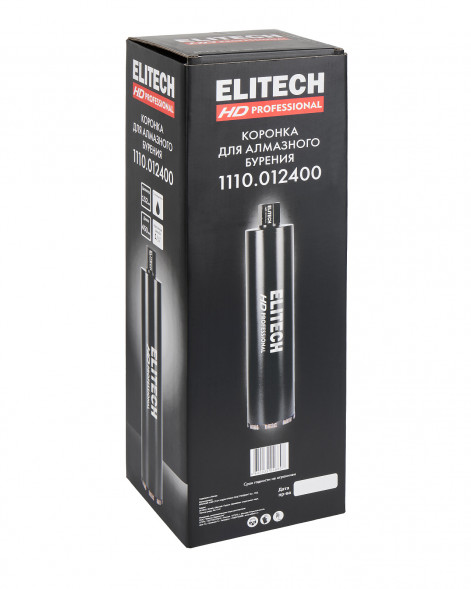 Коронка для алмазного бурения 152х450 мм HD Elitech 1110.012400 