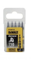 Биты DEWALT DT7393T, T10, 50 мм, 5 шт DT7393T-QZ