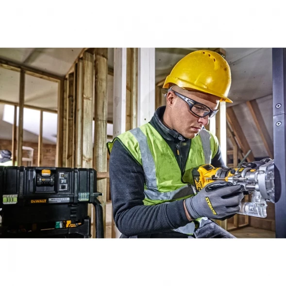  Вертикальный фрезер аккумуляторный DEWALT DCW604NT, 18 В, 25500 об/мин, 55 мм, без АКБ и ЗУ, в кейсе TSTAK (DCW604NT-XJ)